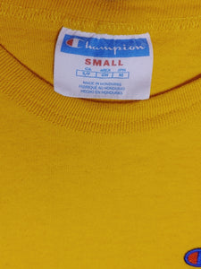 90s Turmeric Yellow Champion T-Shirt - Size S