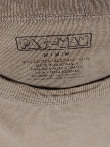 90s/Y2K Pac-Man Embroidered Pocket T-Shirt - Size M