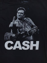 Load image into Gallery viewer, 00s Classic Middle Finger Johnny Cash T-shirt - Size S
