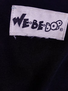80s "We Be Bop" Patchwork Style Vest - Size XL