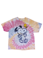Load image into Gallery viewer, 00s Tie Dye Happy Dancing Snoopy T-Shirt - Size XXXL
