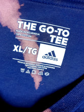 Load image into Gallery viewer, Y2K Bleach Tie Dye Adidas T-Shirt - Size XL
