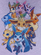 Load image into Gallery viewer, 00&#39;s Pokémon &quot;Eeveelutions&quot; T-Shirt - Size L

