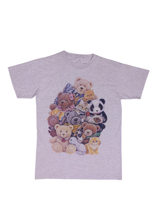 80s Adorable Teddybear and Kitty T-Shirt - Size XXL
