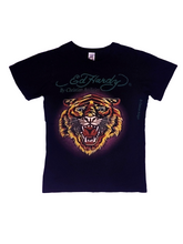 Load image into Gallery viewer, 00s &quot;Ed Hardy&quot; Tiger Face T-Shirt - Size S

