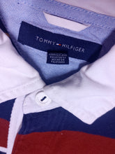 Load image into Gallery viewer, 00s Tommy Hilfiger Striped Long Sleeve Polo Shirt - Size M
