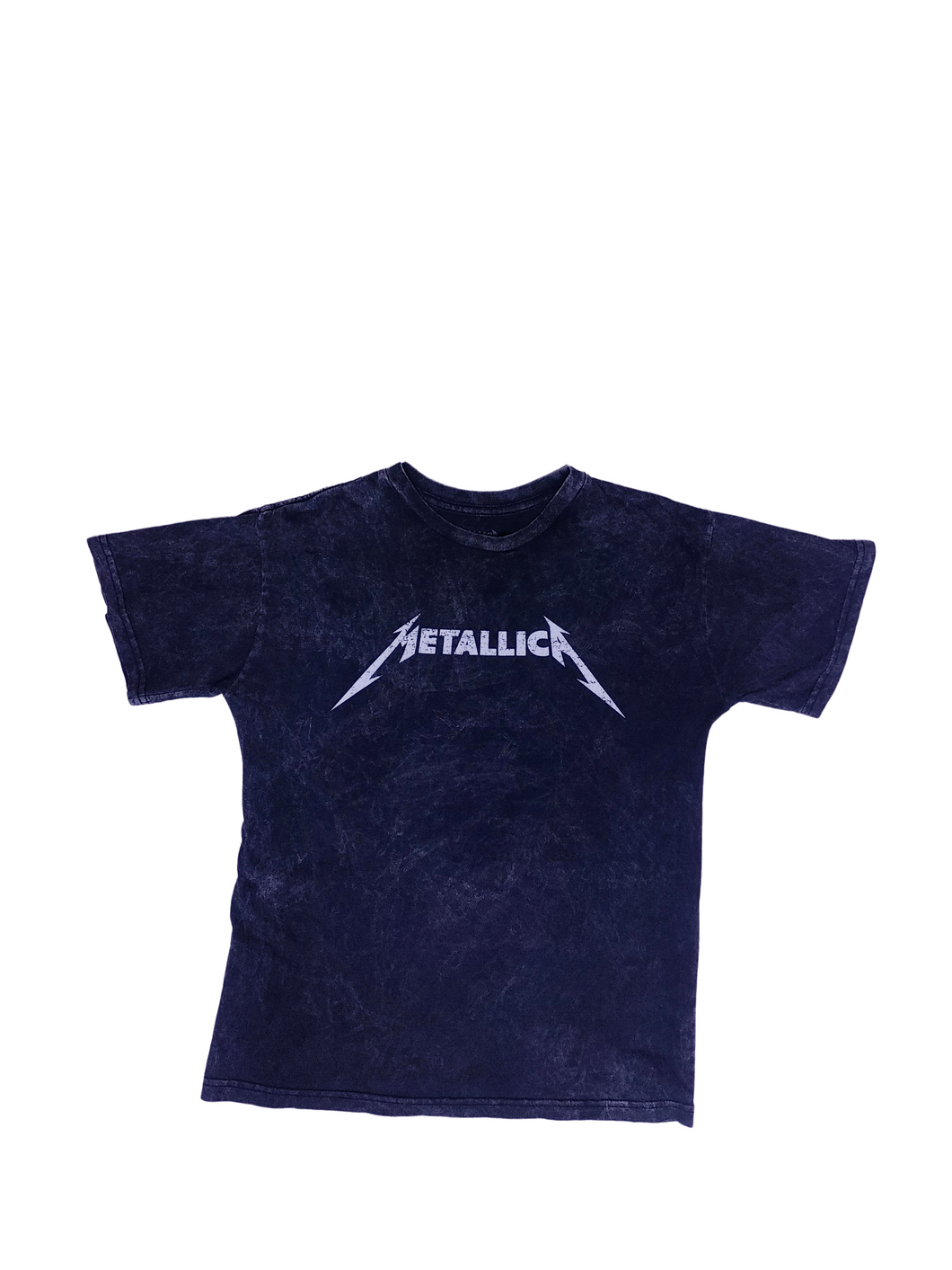 Y2K Stonewash Metallica T-Shirt - Size M