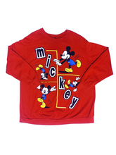 Load image into Gallery viewer, 80s/90s Big Ol&#39; Mickey Mouse Sweatshirt - Size XXL/XXXL
