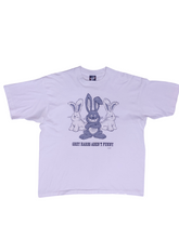Load image into Gallery viewer, 90s Grey Hares Aren&#39;t Funny T-Shirt - Size L
