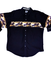 Load image into Gallery viewer, 90s Iconic Horse Long Sleeve Button up - Size 2XL
